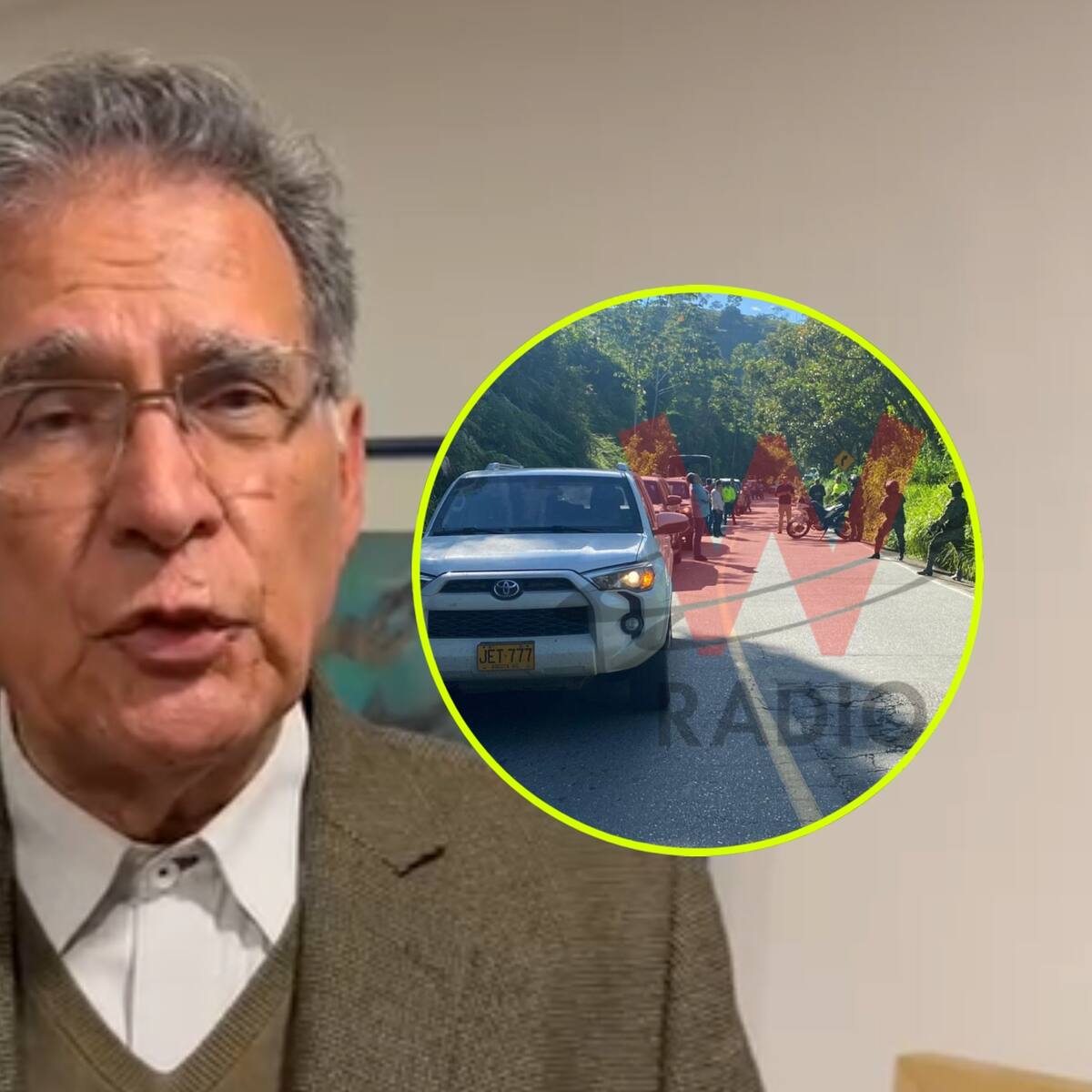 Gobierno afirmó que caravana de disidentes que fue detenida en Antioquia estaba autorizada