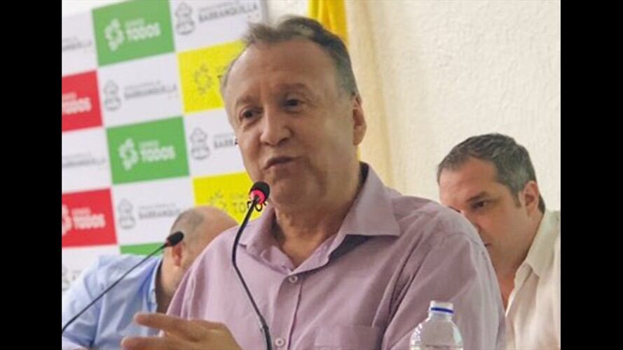 El secretario de Salud de Barranquilla, Alexander Moscoso, fue nombrado como viceministro de Salud Pública. Foto: @samirradichemas en Twitter