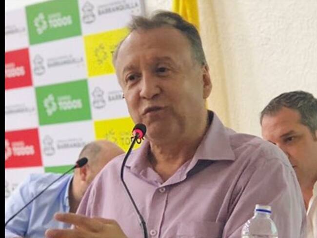 El secretario de Salud de Barranquilla, Alexander Moscoso, fue nombrado como viceministro de Salud Pública. Foto: @samirradichemas en Twitter