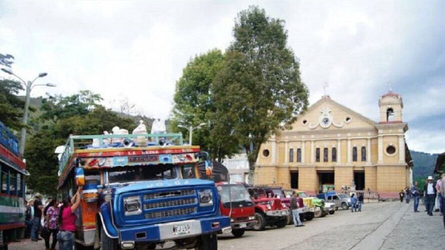 Dos personas heridas en Pácora, Caldas tras descarga eléctrica. Foto: Óscar Ramírez.