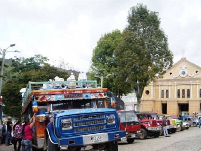 Dos personas heridas en Pácora, Caldas tras descarga eléctrica. Foto: Óscar Ramírez.