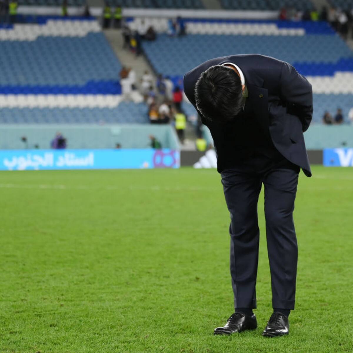 DT de Japón dio las gracias a su afición a pesar de quedar eliminado del Mundial