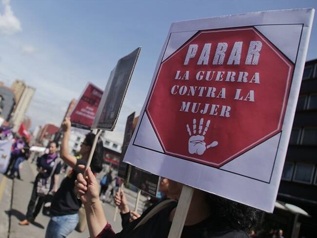 Día de la no violencia contra la mujer. Foto: Colprensa