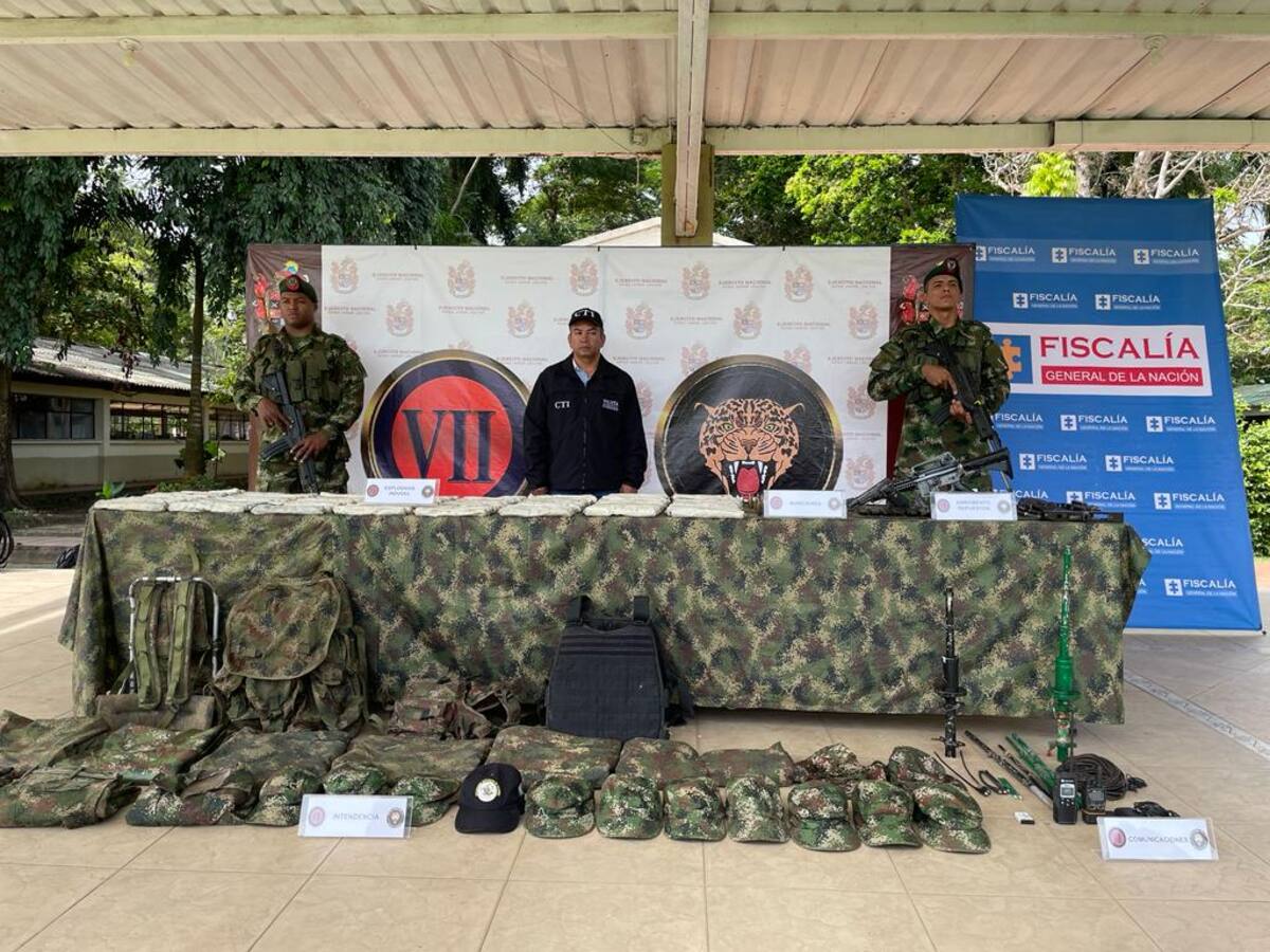 Ejército capturó a un sujeto de los más buscados en Córdoba e incautó un depósito ilegal