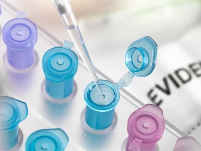 Foto ilustrativa de una prueba de ADN. Foto: Getty Images/Andrew Brookes