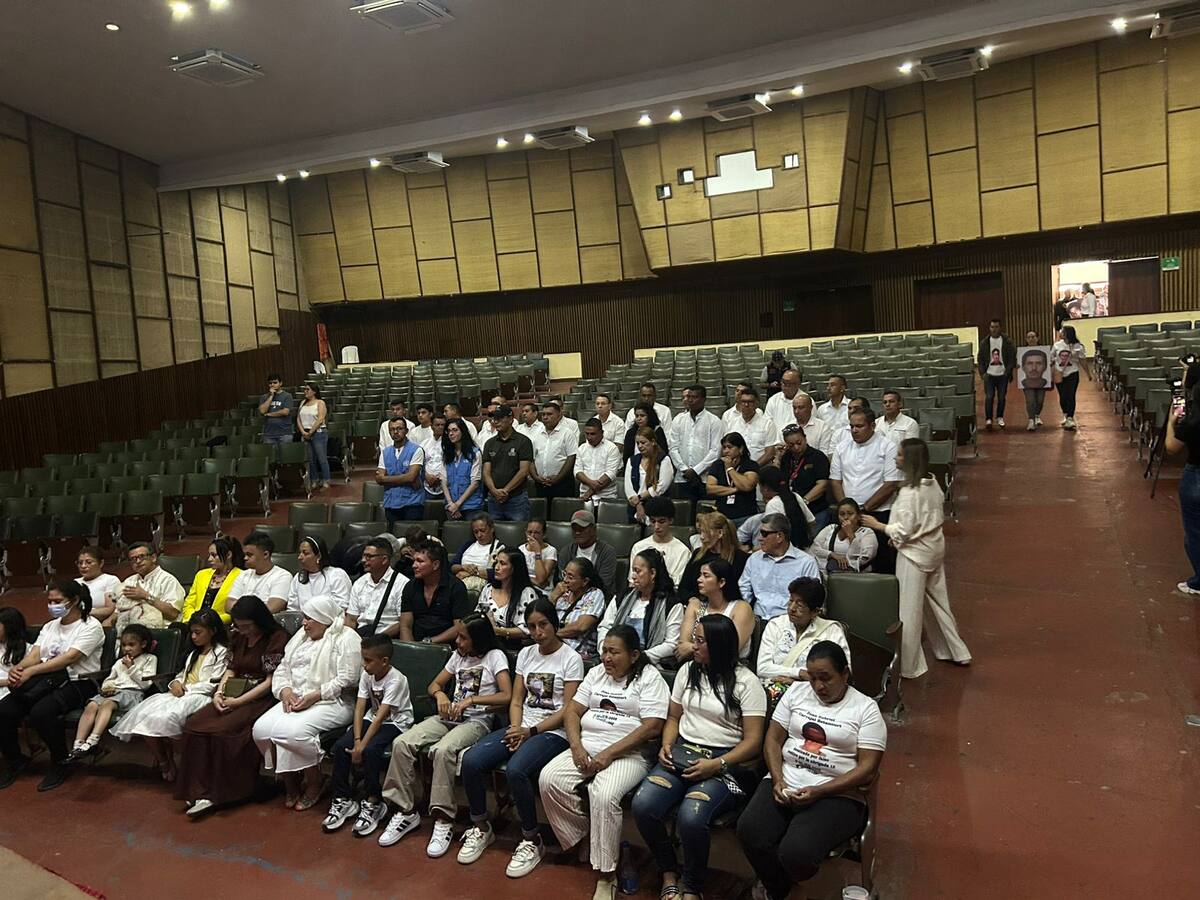 Familiares de falsos positivos en el Catatumbo recordaron la memoria de sus seres queridos