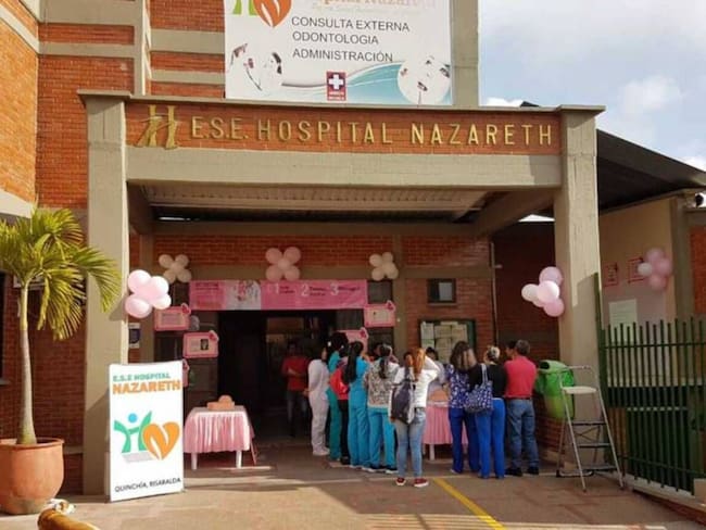 Intoxicación en Quinchía, Risaralda / Foto: Oficial Hospital de Nazareth