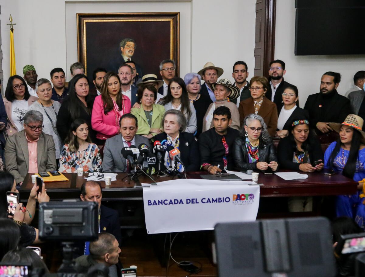 Bancada del Pacto Histórico | Foto: Colprensa