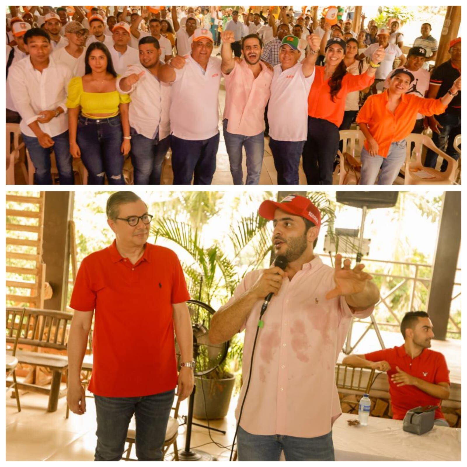 Liberales y movimiento 'Jattinista' se unen en Lorica para apoyar a Erasmo Zuleta. Foto: prensa Erasmo Zuleta.