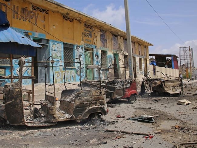 Atentado terrorista en Somalia deja al menos 10 muertos. Foto: Agencia Anadolu