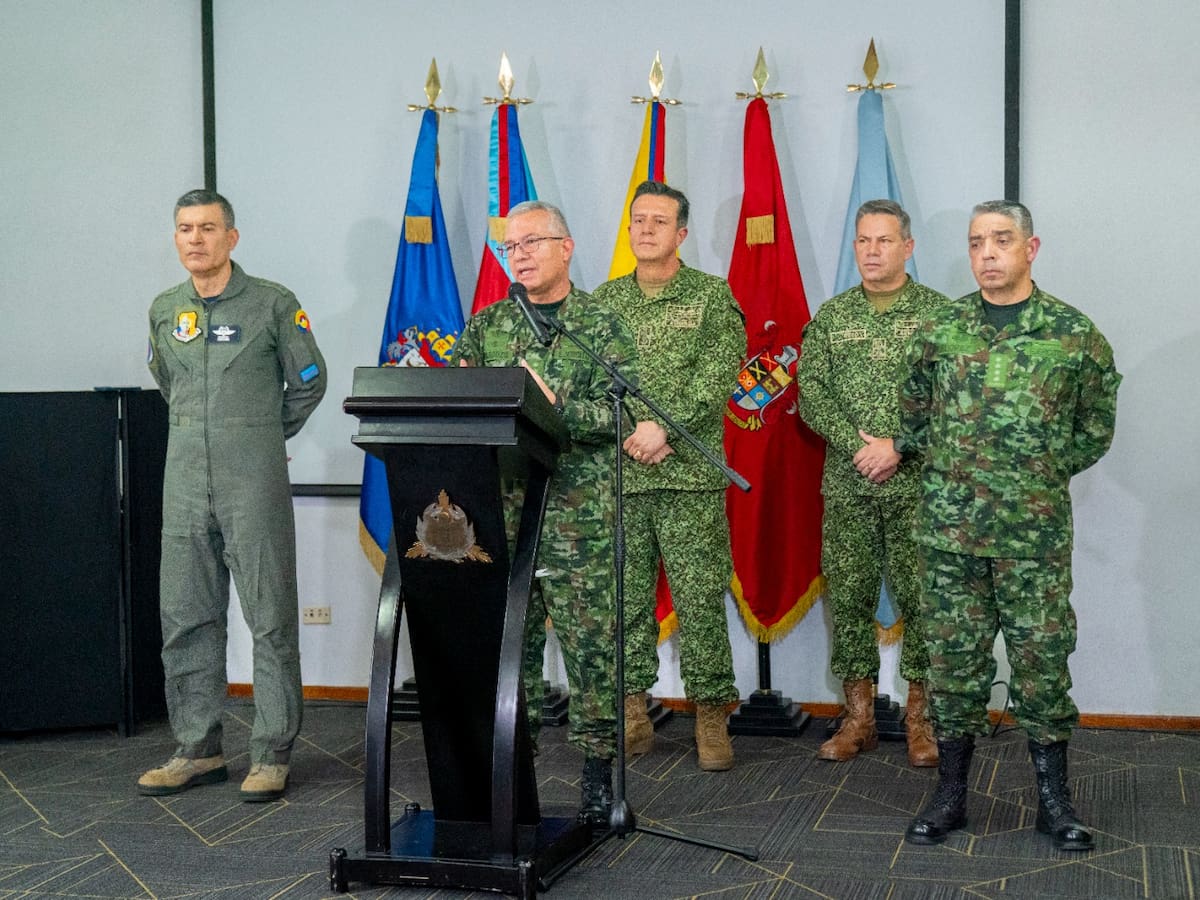 Operaciones militares en Catatumbo: así avanza la ofensiva, según el comandante del Ejército