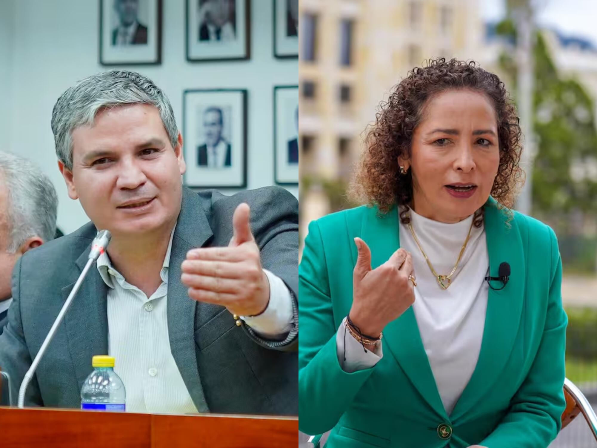 Juan Felipe Lemus y Olga Lucía Velásquez