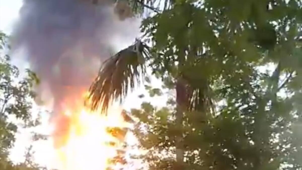 Más de cien familias evacuadas tras erupción de volcán de lodo en Urabá