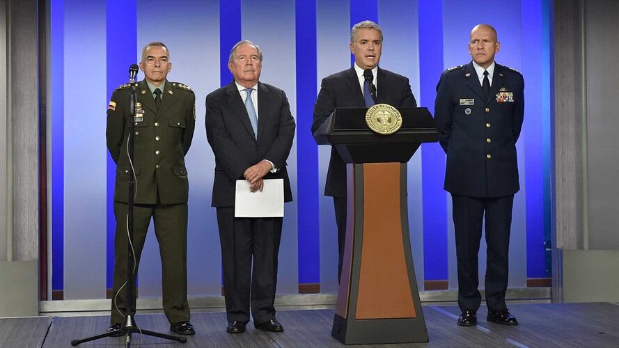 Autoridades dan duro golpe contra estructura del grupo residual "Gentil Duarte" . Foto: Presidencia