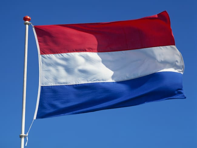 Imagen de referencia de la bandera de Países Bajos. Foto: Getty Images.