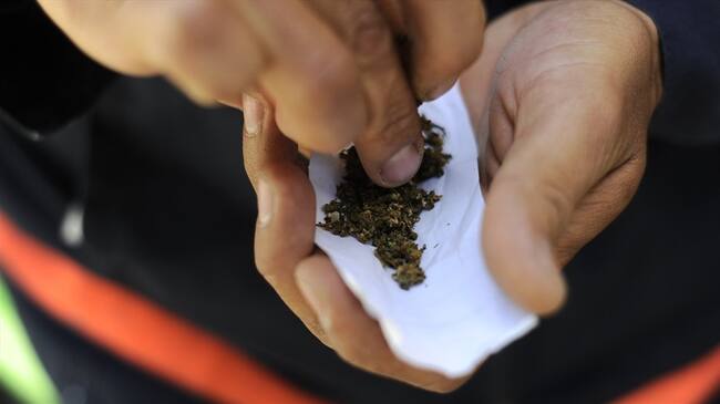 Uso de marihuana de forma recreativa. Foto: Referencia Getty