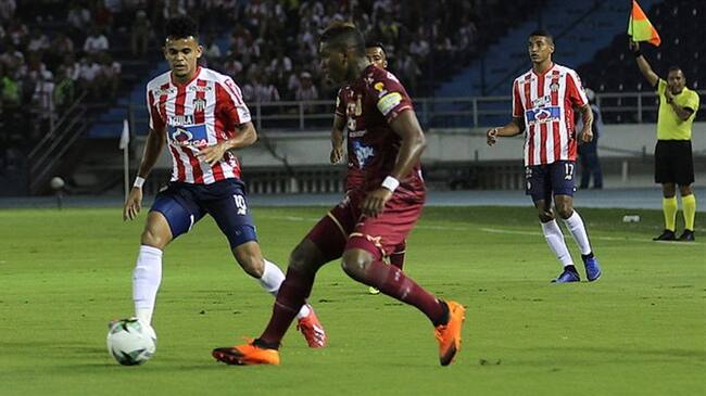 Junior 1-2 Tolima, se define la Superliga. Foto: Colprensa