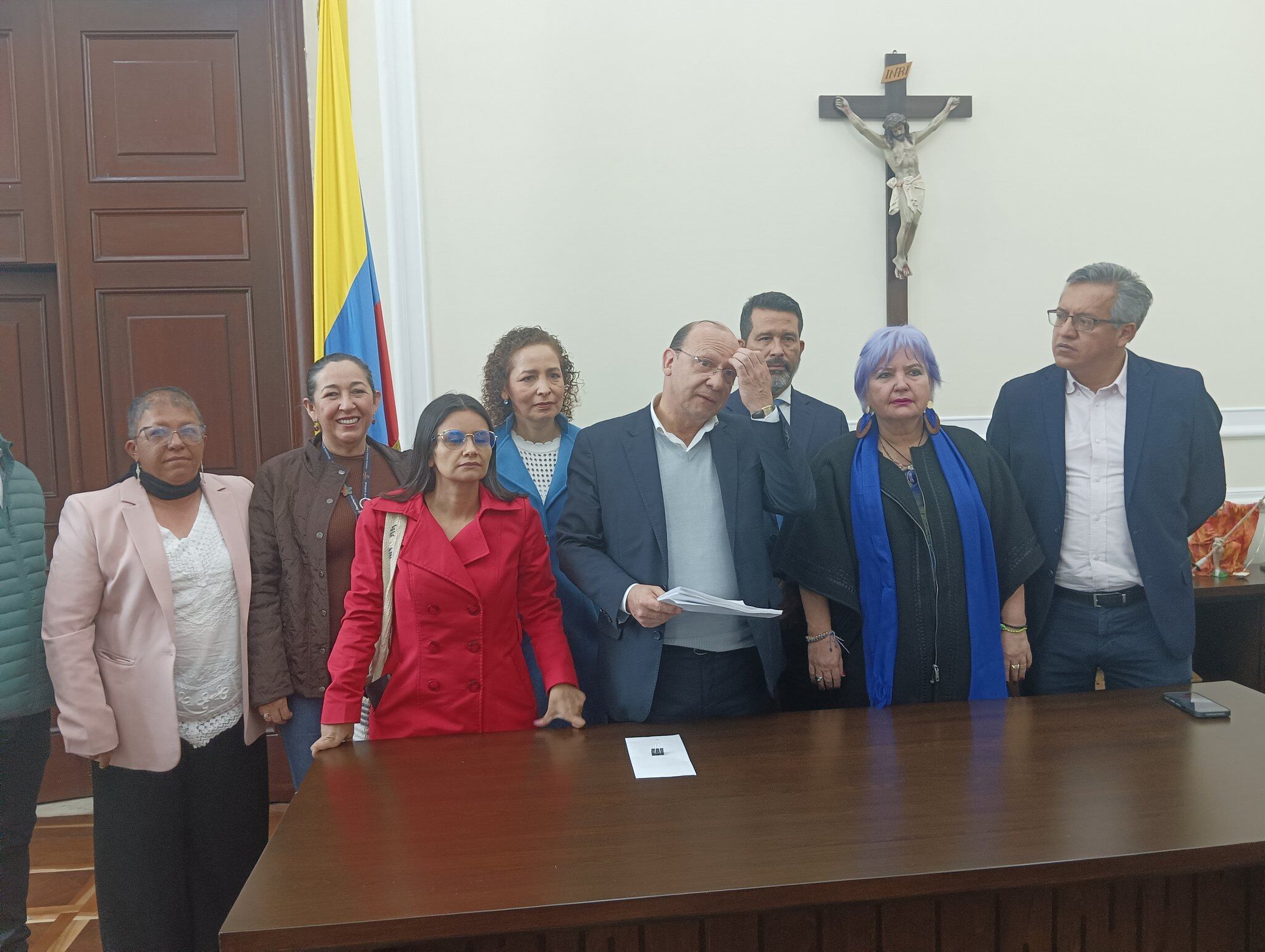 Radicación de la nueva reforma tributaria del Gobierno Petro. Foto: Ministerio de Hacienda