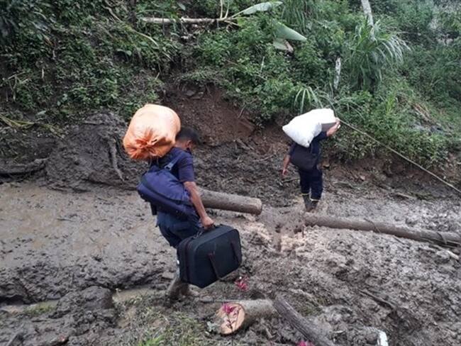Se mantiene alertas por crecientes súbitas en los ríos Carare, Sogamoso y Chicamocha. Foto: W
