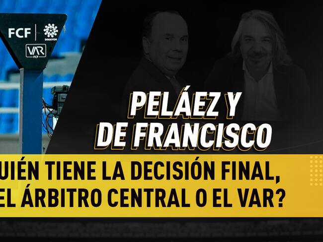 Escuche aquí el audio completo de Peláez y De Francisco de este 1 de agosto