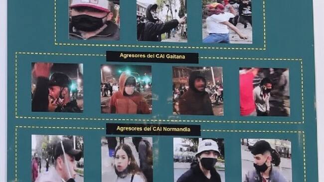 Las autoridades tienen identificados, a través de cámaras de seguridad y videos de ciudadanos, a 13 individuos que participaron en hechos vandálicos y delictivos. Foto: Cortesía