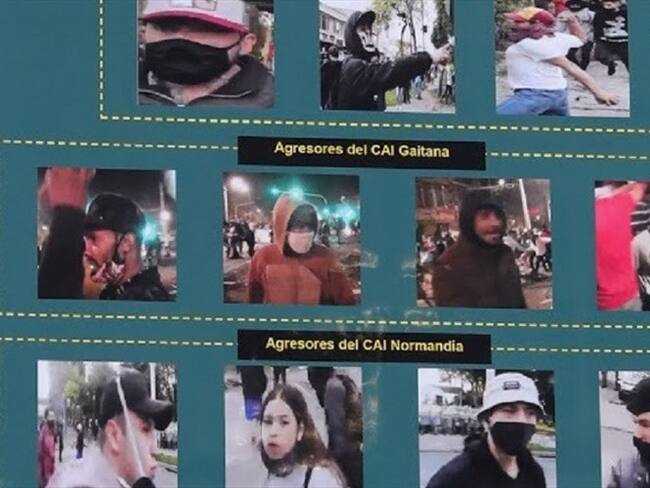 Las autoridades tienen identificados, a través de cámaras de seguridad y videos de ciudadanos, a 13 individuos que participaron en hechos vandálicos y delictivos. Foto: Cortesía