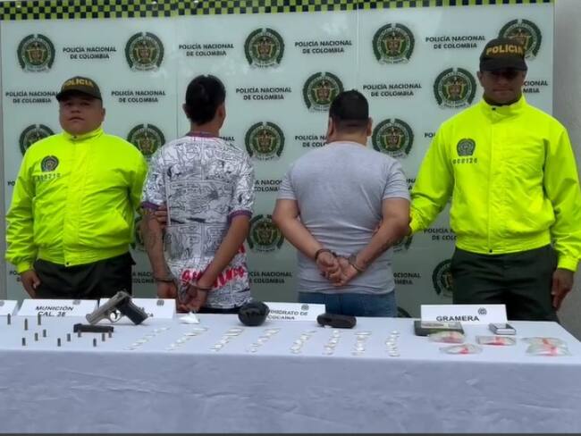 Dos presuntos integrantes del Clan del Golfo fueron capturados en Barrancabermeja