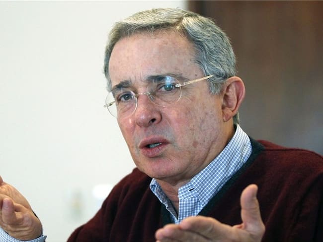 Álvaro Uribe Vélez, senador colombiano.. Foto: Associated Press - AP