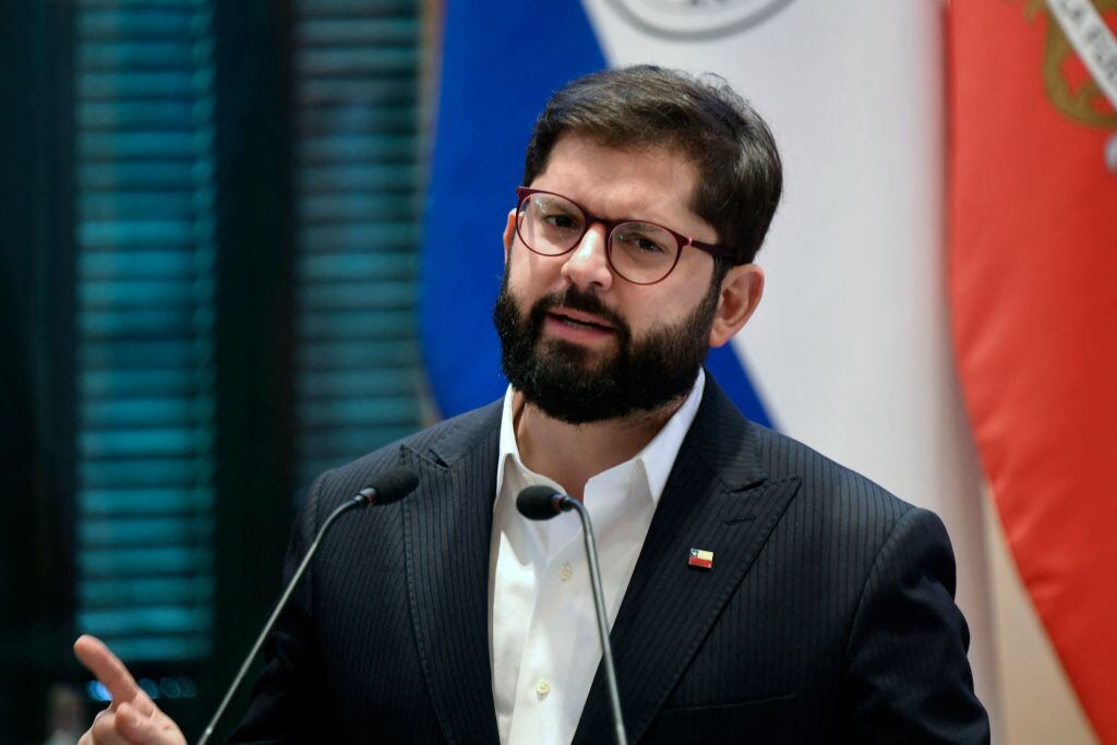 Gabriel Boric. (Photo by DANIEL DUARTE/AFP via Getty Images)