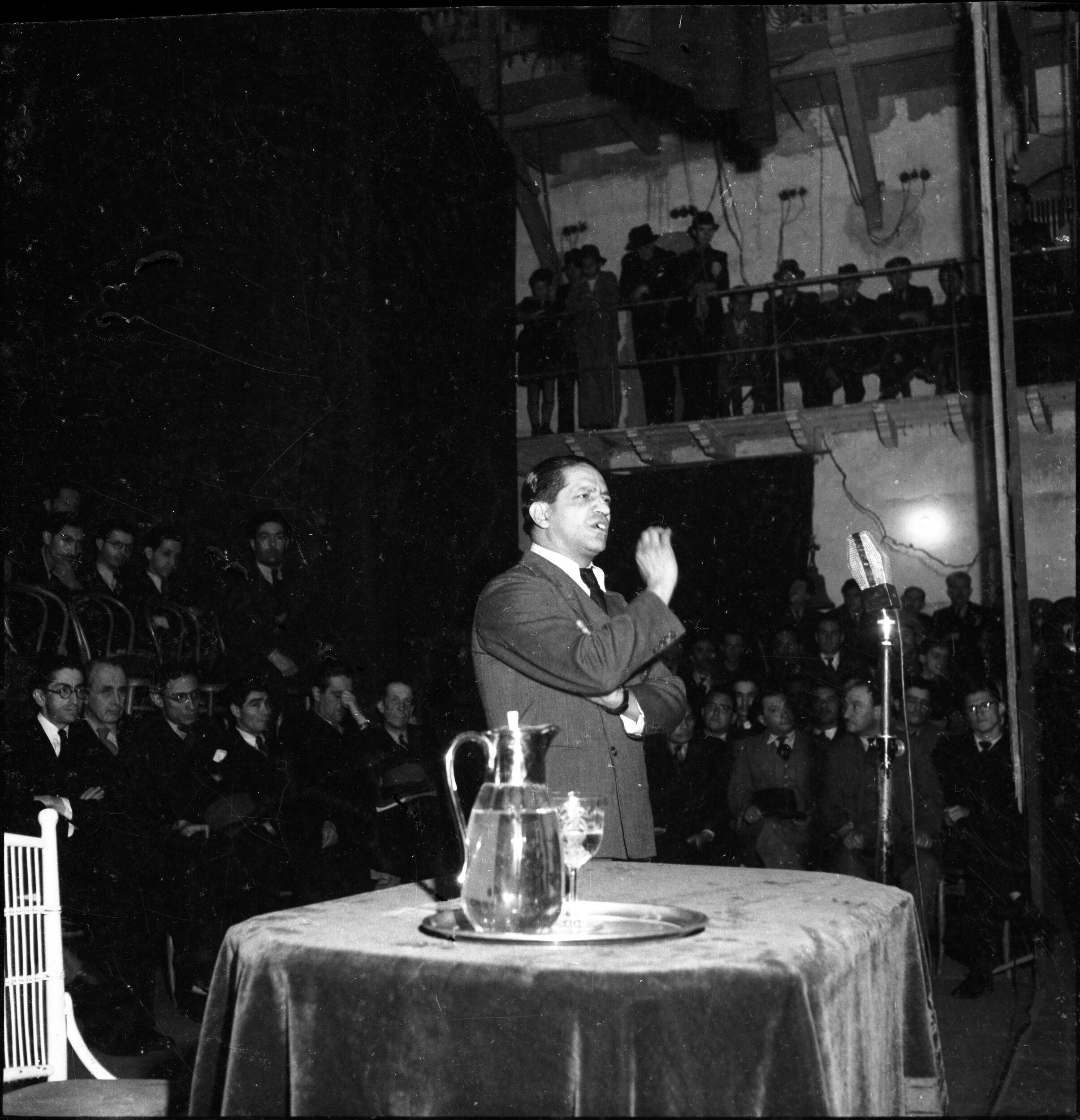 Jorge Eliécer Gaitán / Rodríguez, Daniel (1914 - 2001)/ 1940 / Número registro: 16603 / © Colección Museo de Bogotá