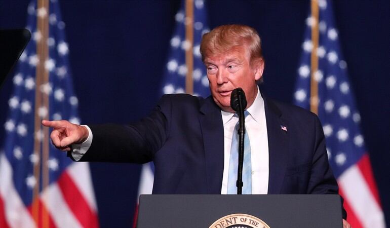 expresidente Donald Trump. Foto: Getty Images