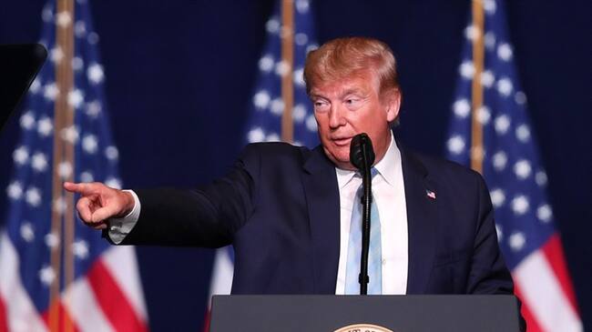 expresidente Donald Trump. Foto: Getty Images