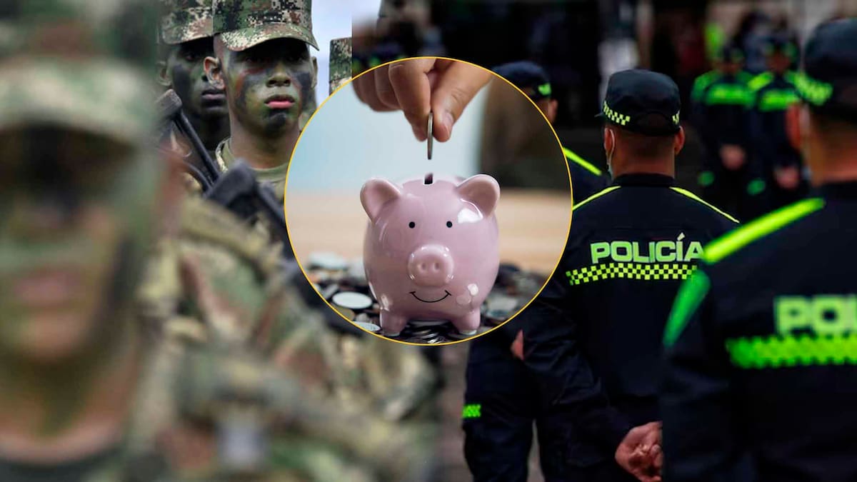 Tres diferencias entre pensionarse en la Policía y el Ejército