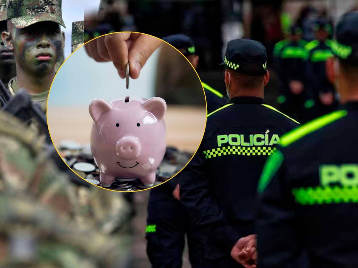 Tres diferencias entre pensionarse en la Policía y el Ejército