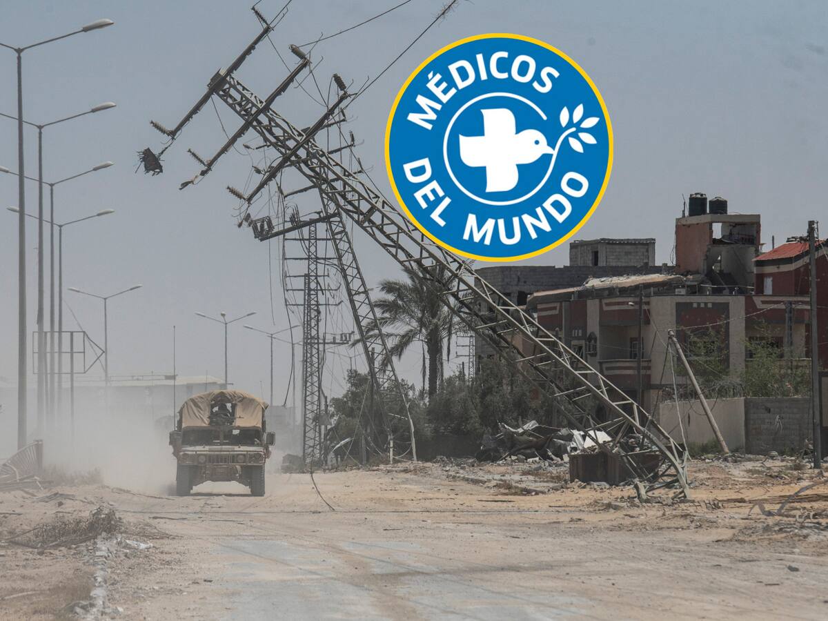 Médicos del Mundo denunció el ataque de Israel contra una de sus oficinas en Gaza