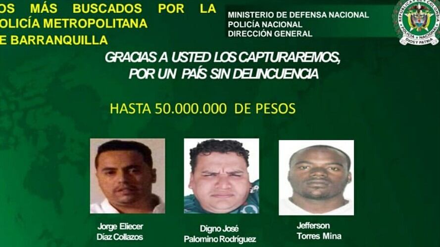 Foto: Policía de Barranquilla.