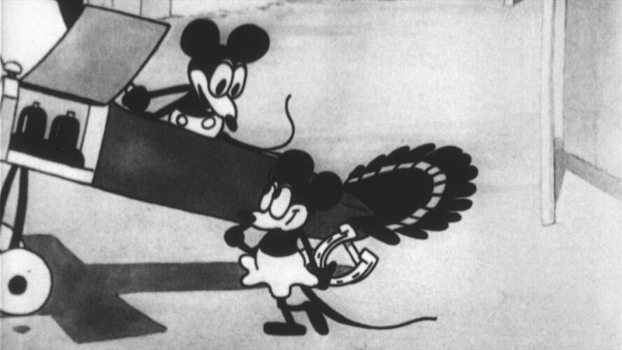 Mickey Mouse. Foto: Mickey_PlaneCrazy_1929_A: © 1929 Disney