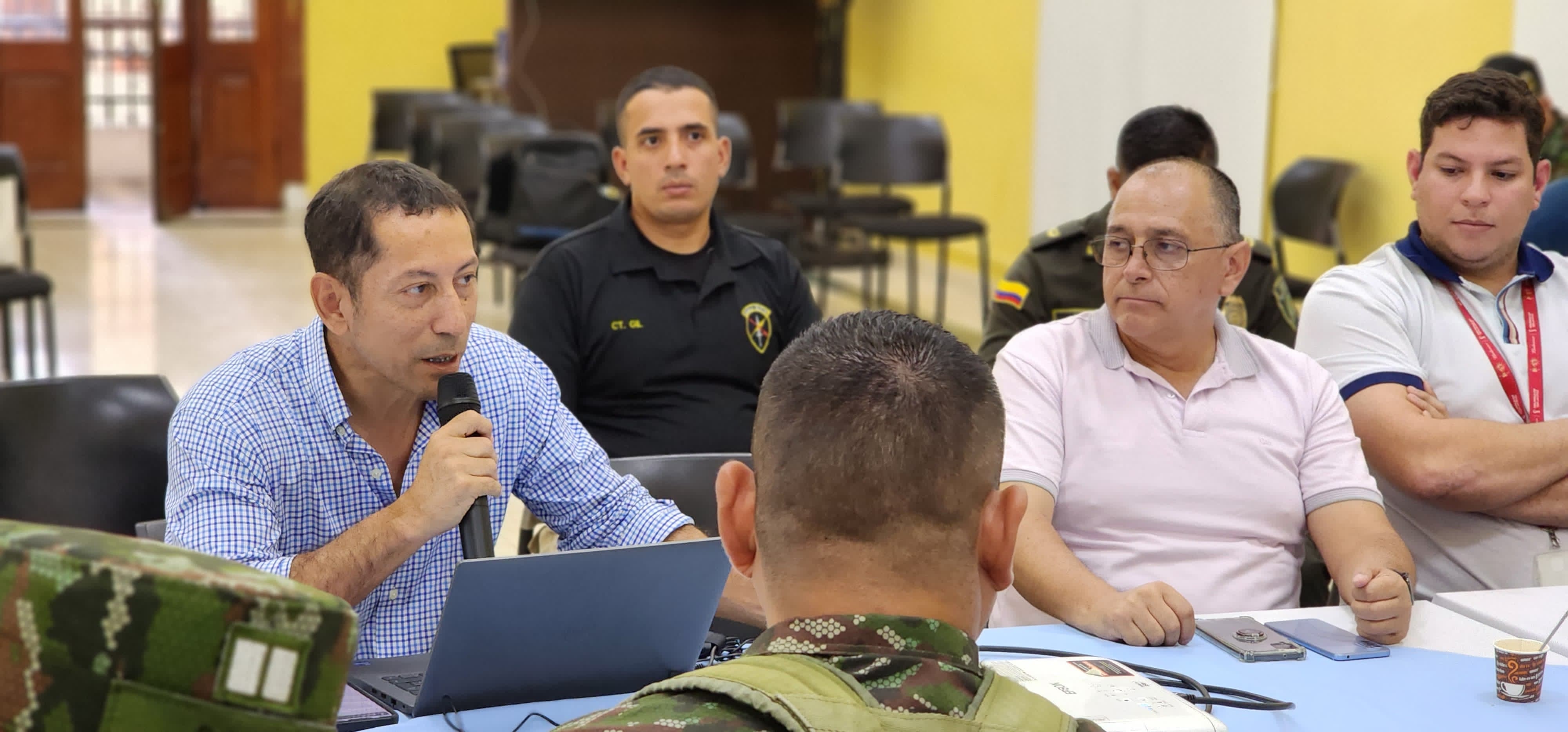 Directivos de seguridad de empresas asociadas a la ANDI/ Alcaldía de Santa Marta