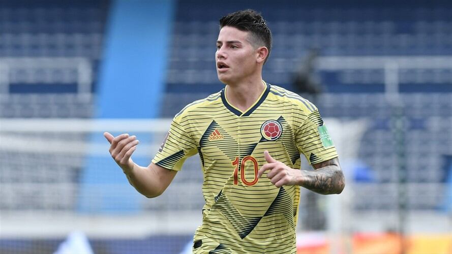 Mensaje de James Rodríguez ante derrota con Uruguay. Foto: Getty Images