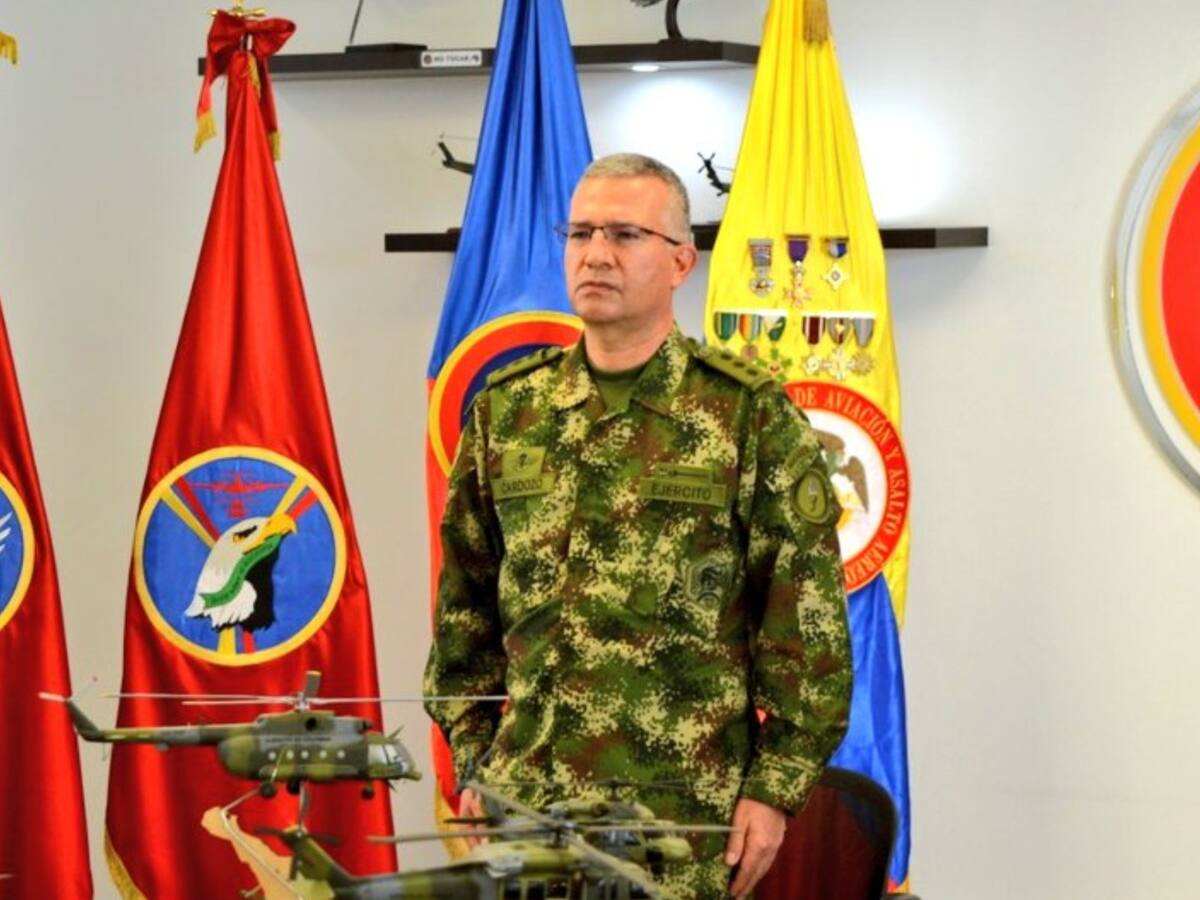 General (r) Luis Cardozo Santamaría, nuevo comandante del Ejército Nacional