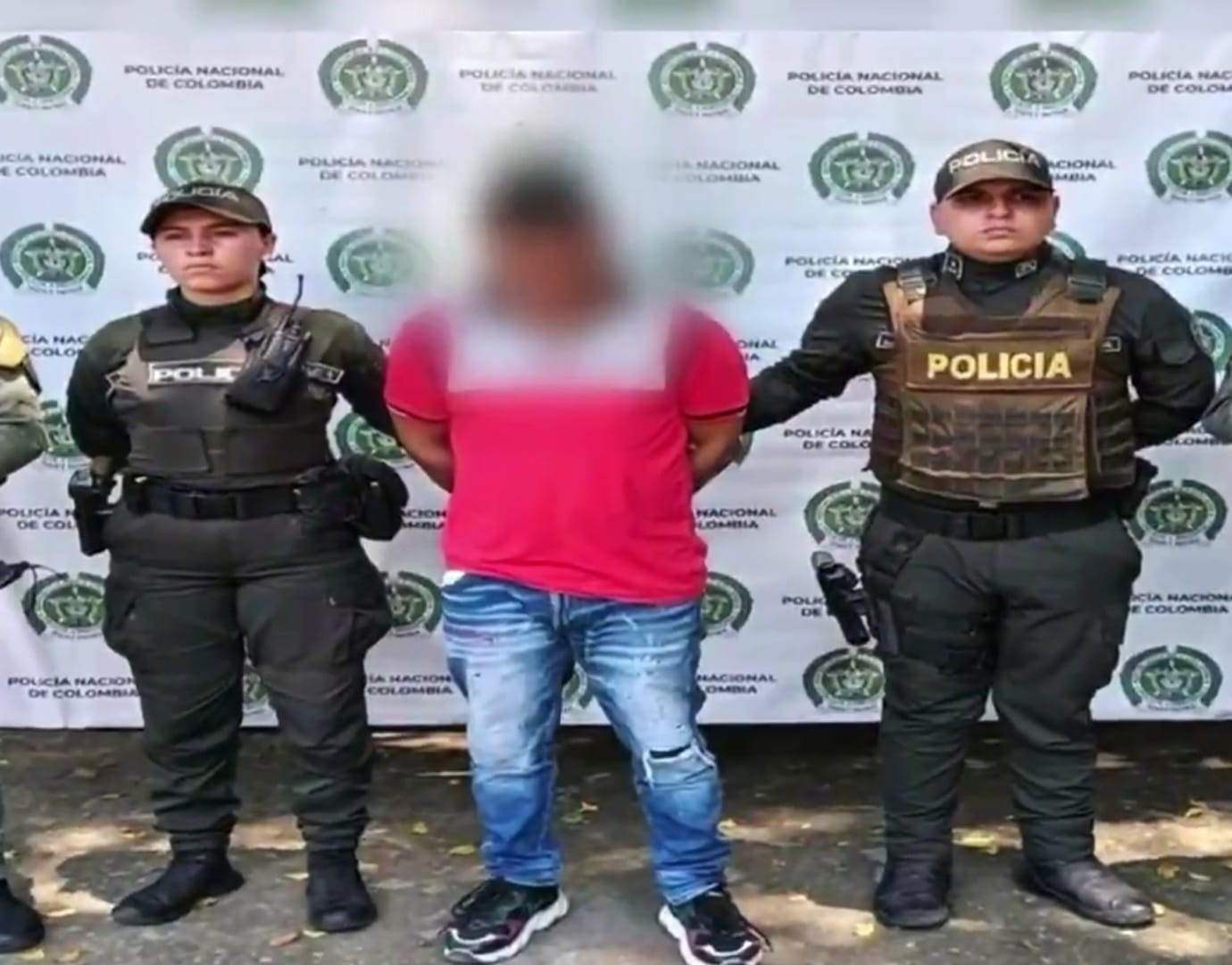 Alias 'Harold', cabecilla de comisión de las disidencias de las Farc capturado en el Cauca. Crédito: Policía Nacional.