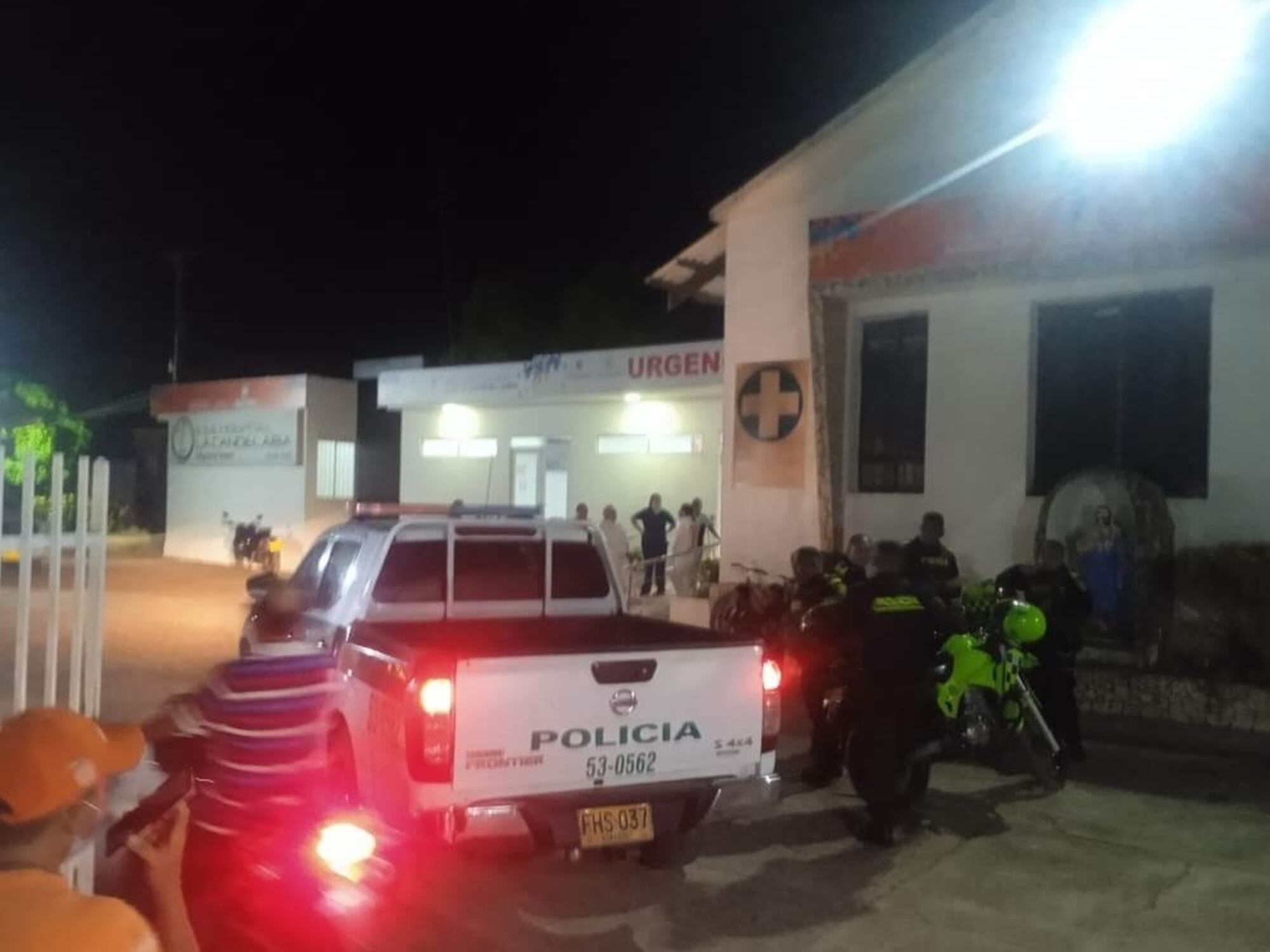 Asesinato de tres personas en El Banco. Foto: Suministrada Wilder Álvarez