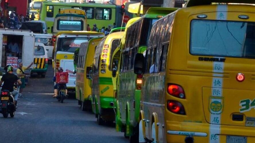 Transporte Público Convencional. Foto: suministrada.
