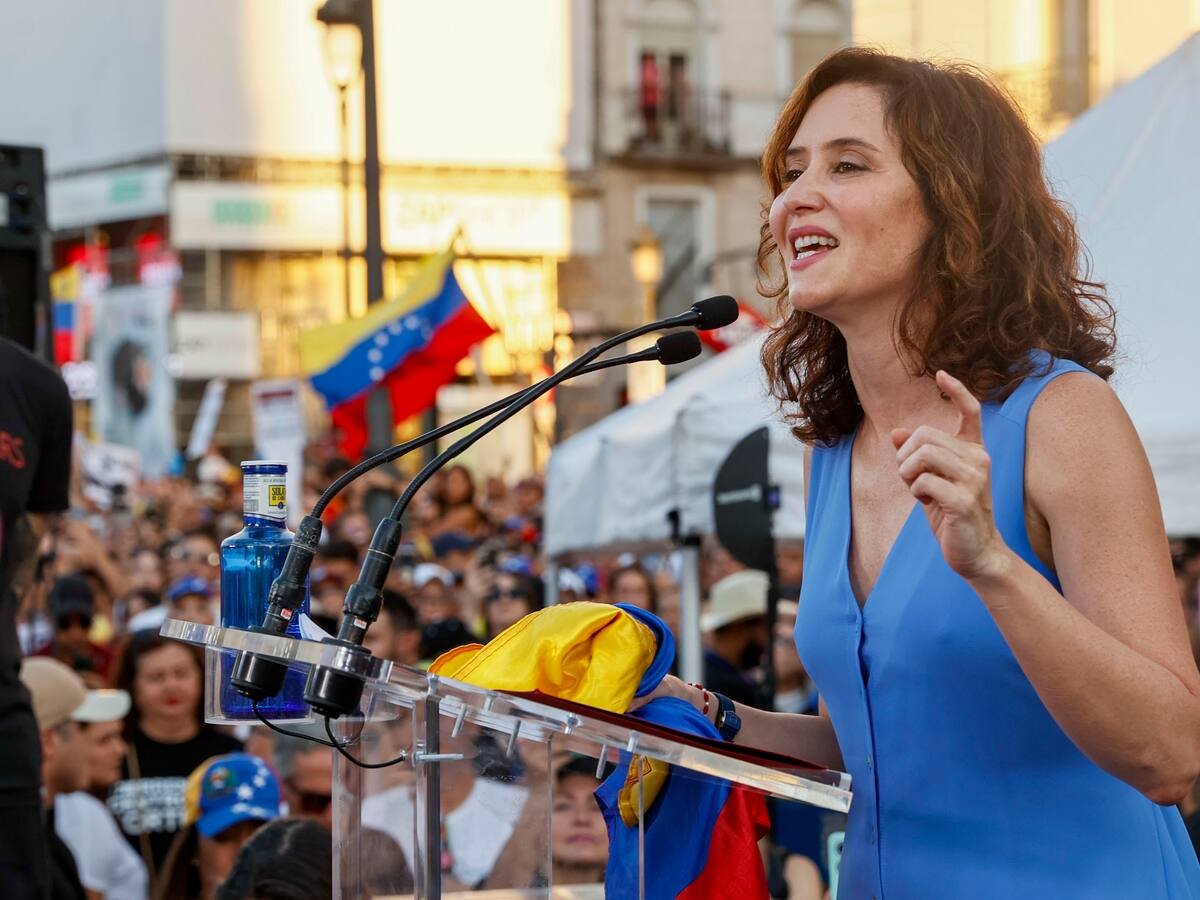 Presidenta de Comunidad de Madrid pidió asilo para Edmundo González en embajada de España