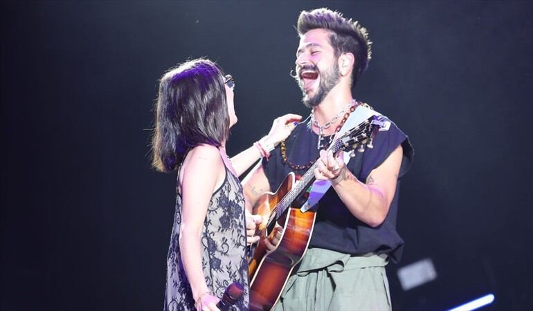 Evaluna Montaner y Camilo Echeverry anunciaron que serán papás por primera vez. Foto: Getty Images