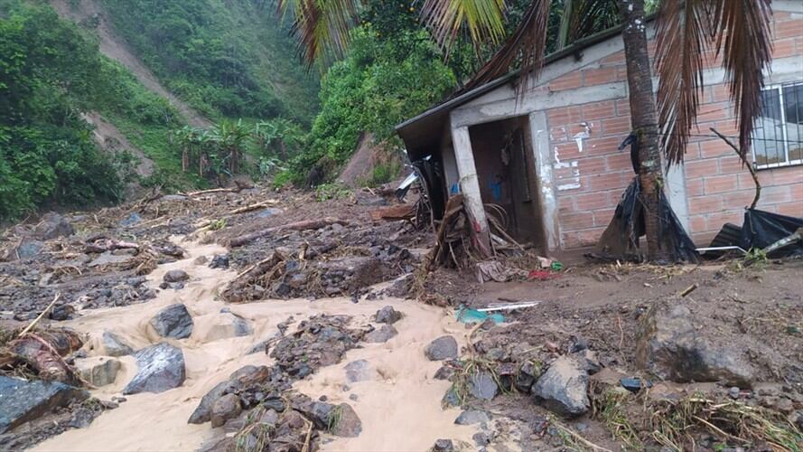Emergencia en Dabeiba, Antioquia. Foto: Cortesía