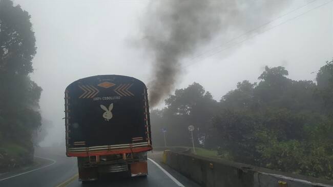 Alerta ambiental en Bucaramanga. Foto:La W.