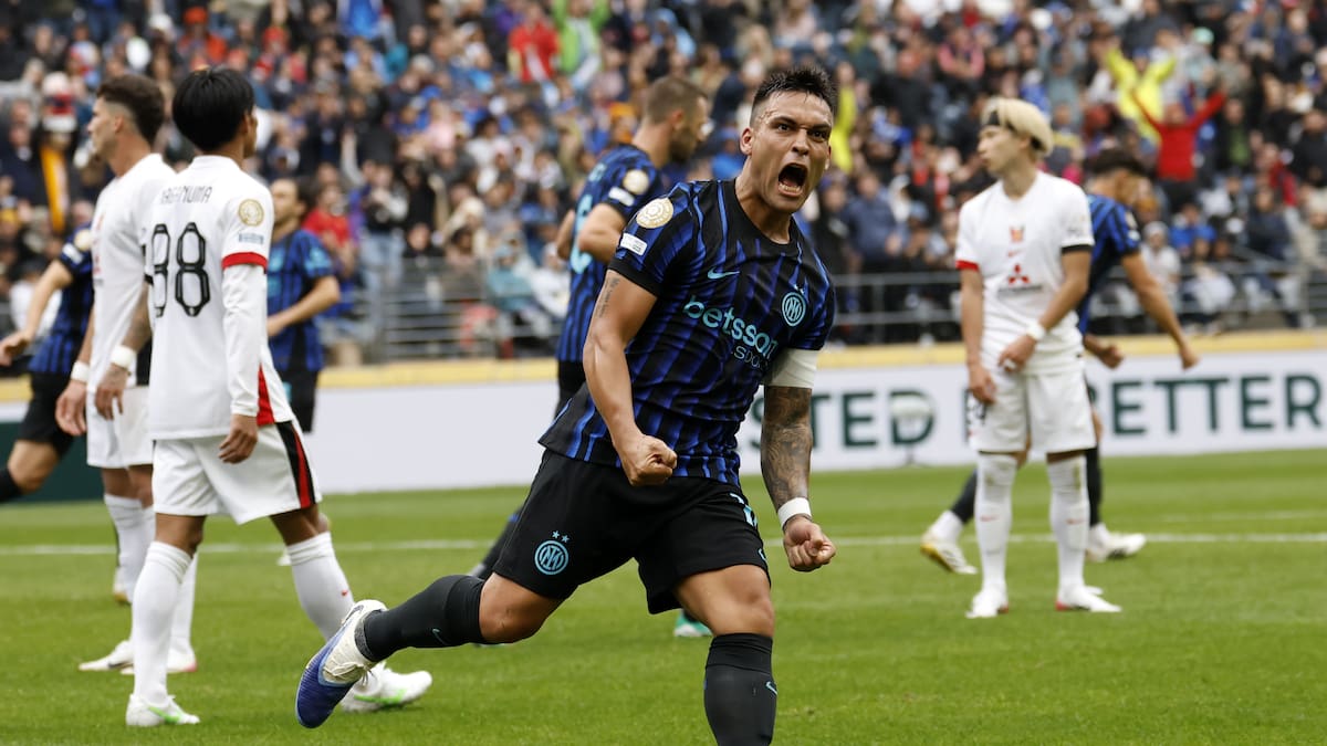Lautaro y Carboni salvaron al Inter ante Urawa con un 2-1 y sigue vivo en el Mundial de Clubes
