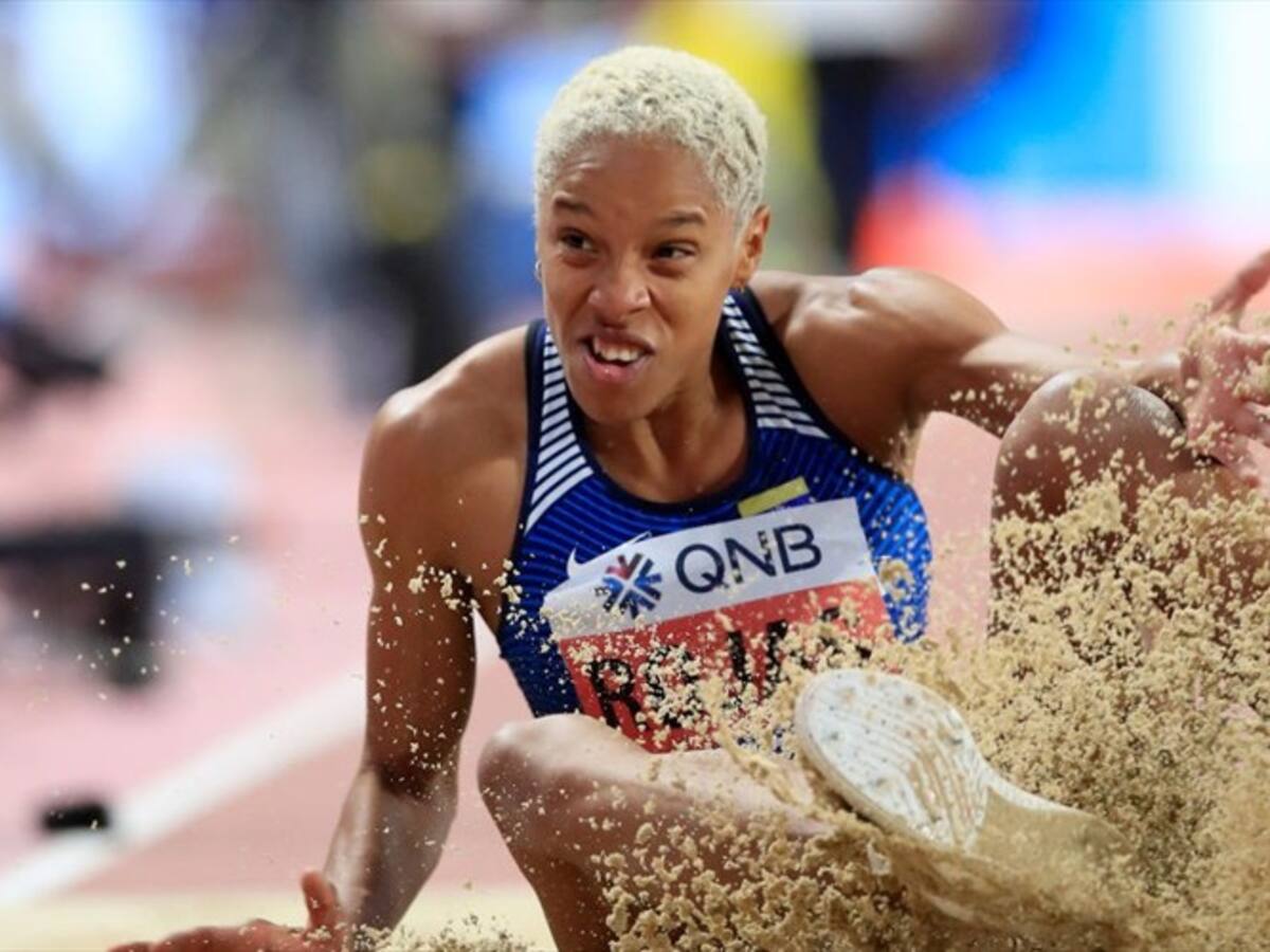 Yulimar Rojas bate su récord bajo techo en Metz