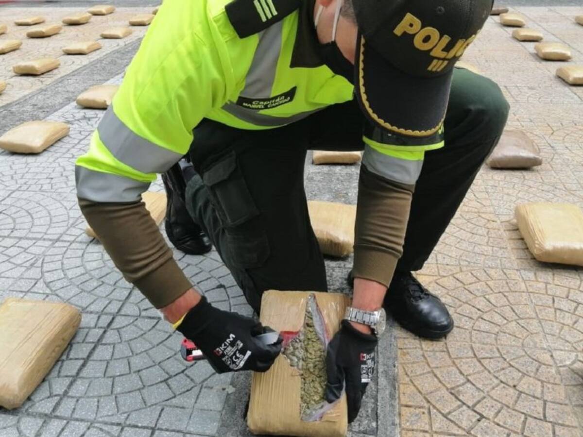 Incautan más de 1.700 kilos de marihuana del grupo delincuencial ‘Los Costeños’